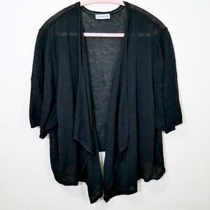 Open front cropped cardigan - 5x